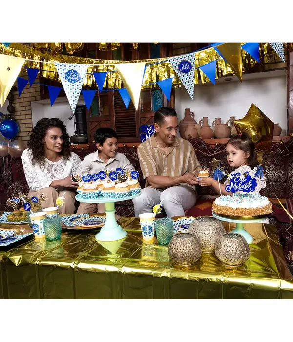 Taartdecoratie Set Eid Mubarak