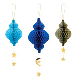 Hangdecoratie Eid Mubarak Honeycomb (3st)
