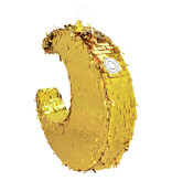 Pinata Maan Metallic Goud (44cm)