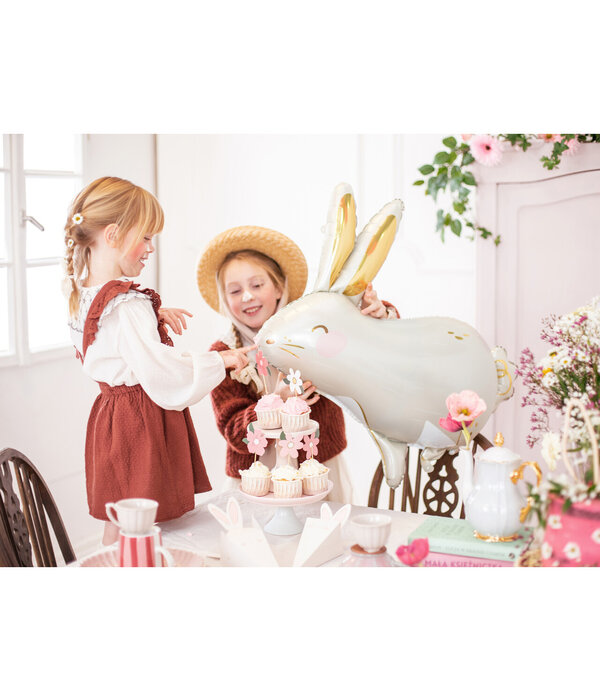 Grote Folieballon Konijntje (84x82cm)