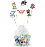 Cupcake Decoratie Set Woezel En Pip (6st)
