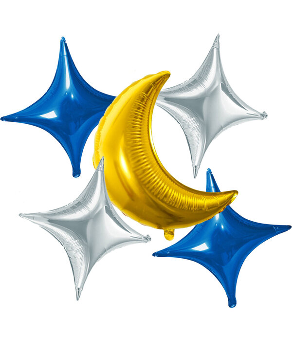 Folieballonnen Set Eid Mubarak (5st)