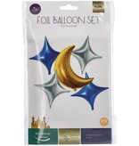 Folieballonnen Set Eid Mubarak (5st)