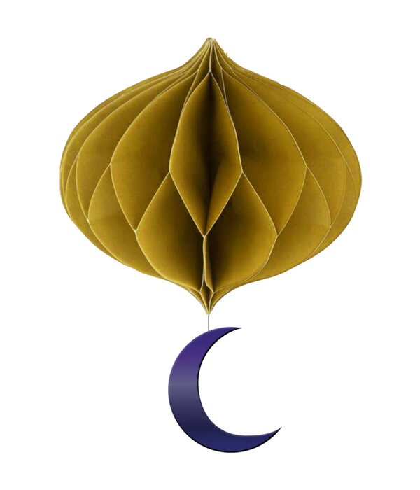 Honeycomb Set Ramadan Goud/Blauw/Wit (3st)