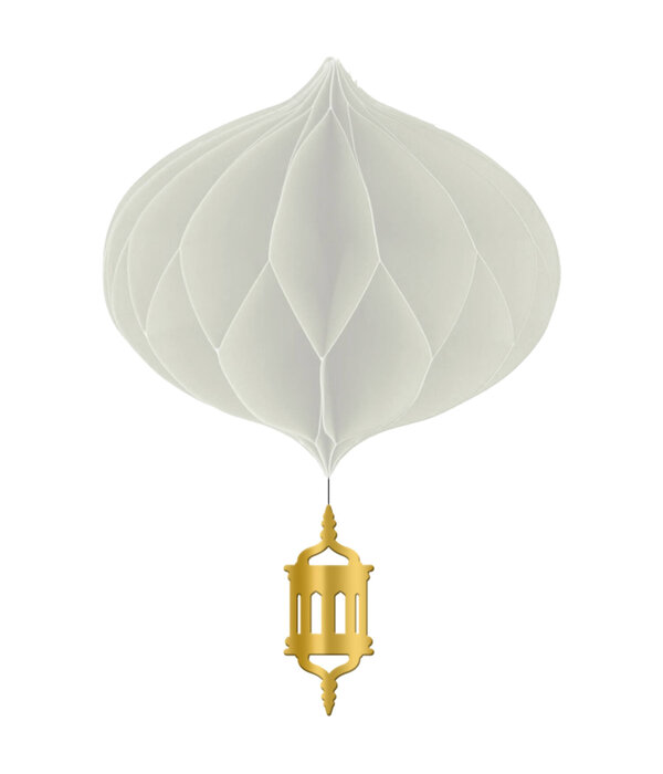 Honeycomb Set Ramadan Goud/Blauw/Wit (3st)