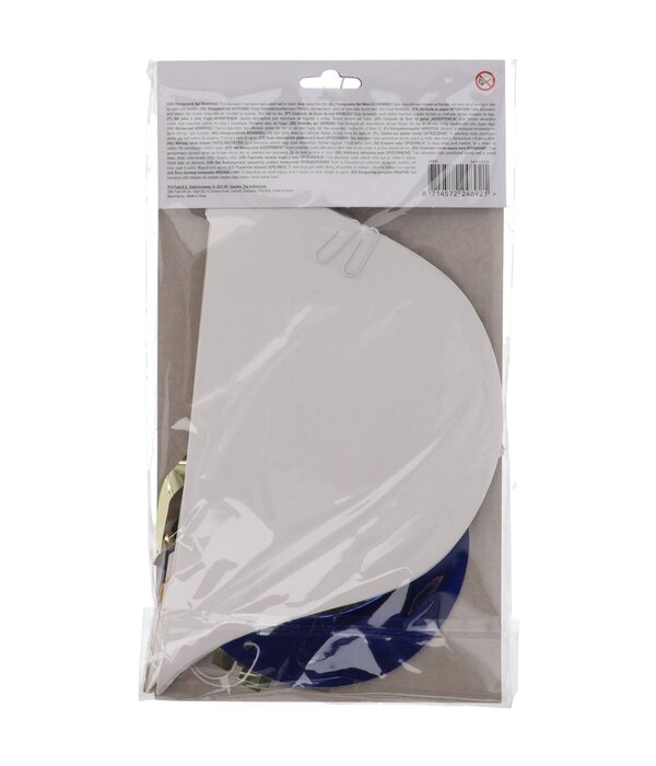 Honeycomb Set Ramadan Goud/Blauw/Wit (3st)