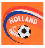 Servetten Holland Oranje Voetbal (20st)