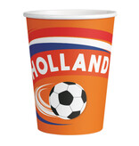 Drinkbekertjes Oranje Holland (8st)