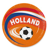 Bordjes Oranje Holland Voetbal 23cm (8st)