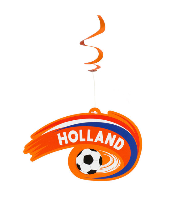 Decoratieswirls Oranje Holland (2st)
