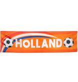 Spandoek Banner Oranje Holland Voetbal (180x50cm)