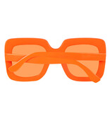 Partybril Bling Bling Oranje