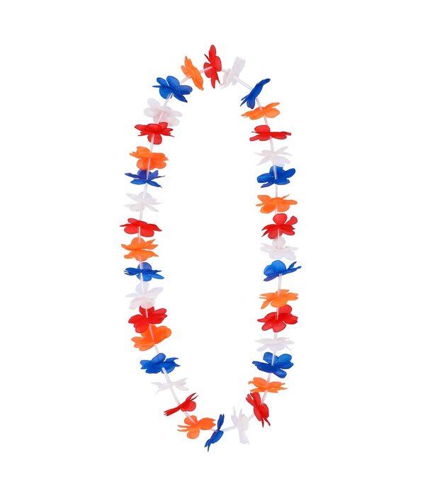 Hawaiikrans Oranje Holland (58cm)