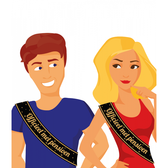 Feest Sjerp 'Officieel Met Pensioen'