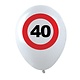 Ballonnen Verkeersbord 40 (12st)