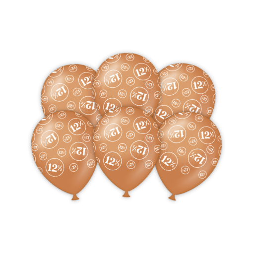 Jubileum Ballonnen 12,5 Jaar (6st)