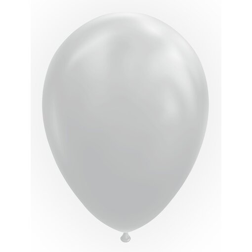 Latex Ballonnen Cool Grey (10st)