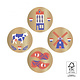 Stickers Multi Holland Gold