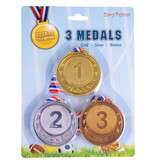 Medailles 1, 2 & 3 (3st)