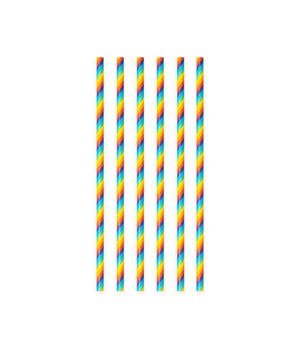 Regenboog Rietjes (20st)