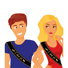 Party Sjerp Geslaagd 'I Did It'