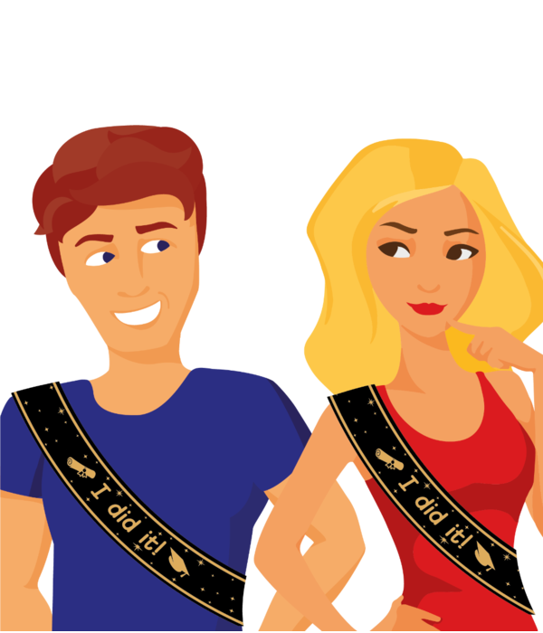 Party Sjerp Geslaagd 'I Did It'