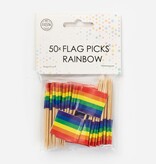 Partyprikkers Regenboog (50st)