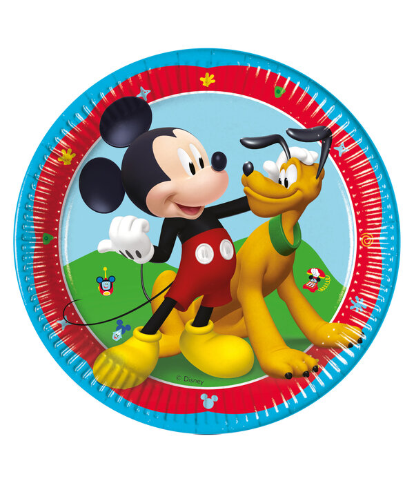 Bordjes Mickey Mouse Rock The Clubhouse (8st)