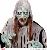 Masker besmette zombie met haar