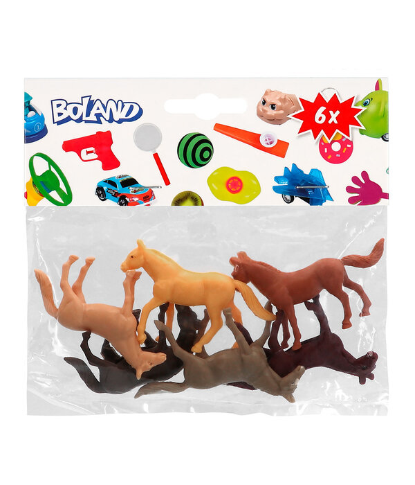Set Speelgoed Paardjes (6st)