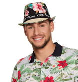 Hoed Fedora Ibiza Flowers