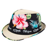 Hoed Fedora Ibiza Flowers