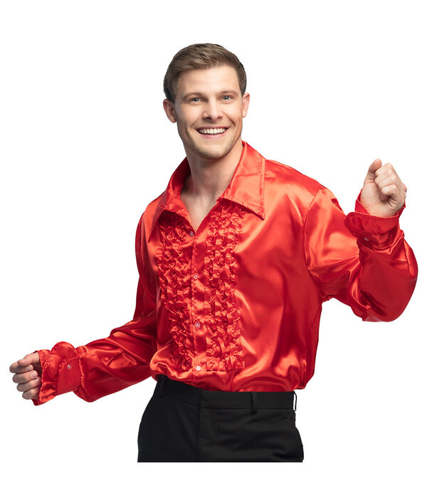 Disco Shirt Man Rood