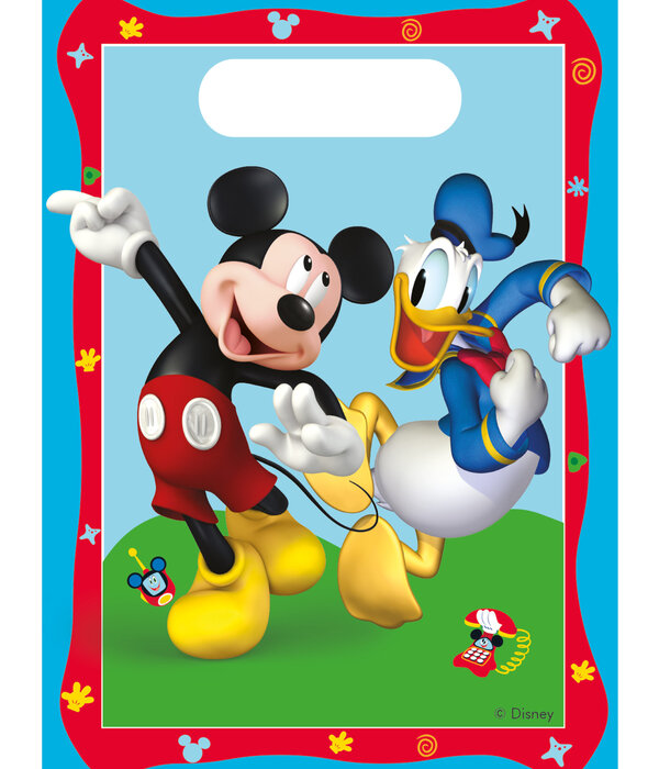Uitdeelzakjes Mickey Mouse Rock The Clubhouse (6st)