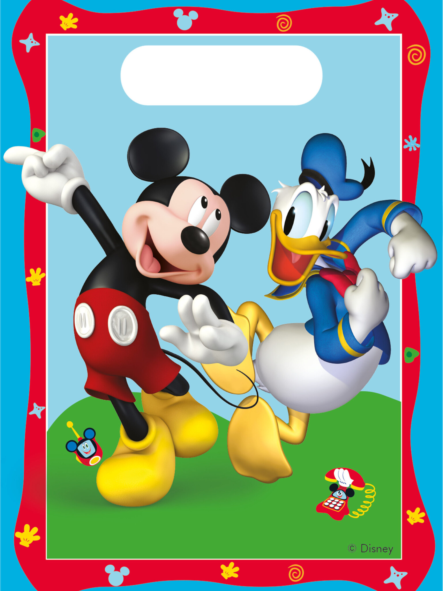 Mickey Mouse uitdeelzakjes