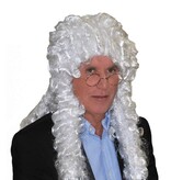 Pruik Rechter wit