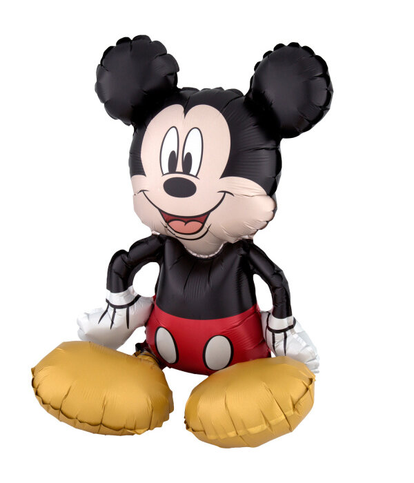 Folieballon Mickey Mouse Zittend 45cm
