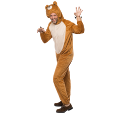 Onesie Beertje Verkleedpak Volwassenen