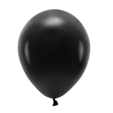 Ballonnen Pastel Zwart Premium Organic 30cm (10st)