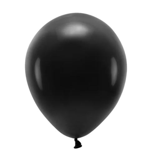 Ballonnen Pastel Zwart Premium Organic 30cm (10st)