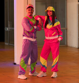 Fout Trainingspak Retro Paars Jeronimo