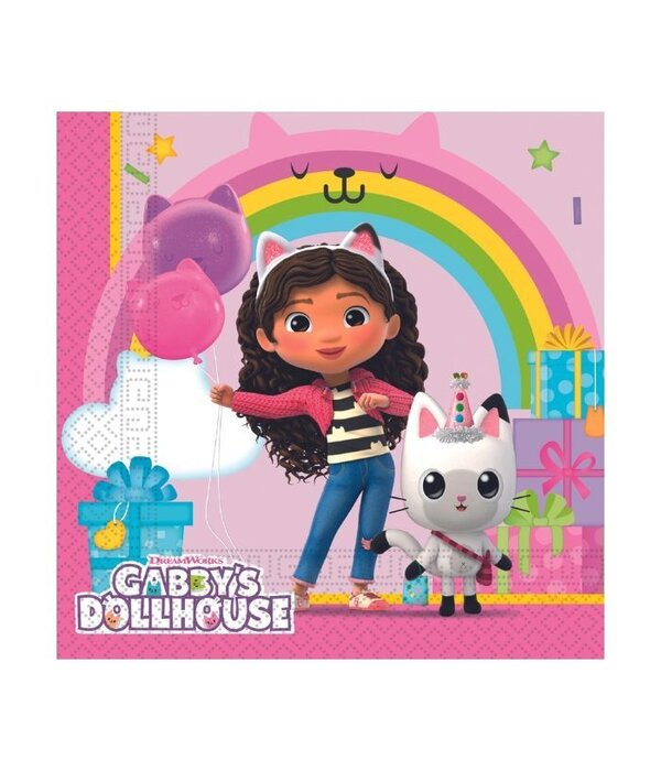 Servetten Gabby's Dollhouse (20st)
