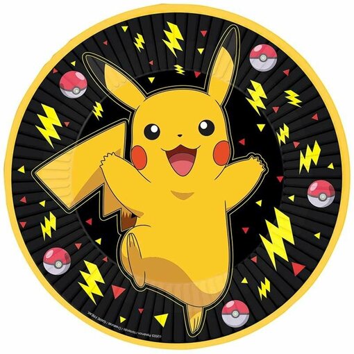 Pokémon Borden Pikachu (8st)