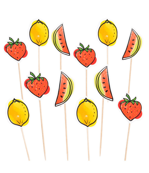 Cocktailprikkers Fruit (12st)