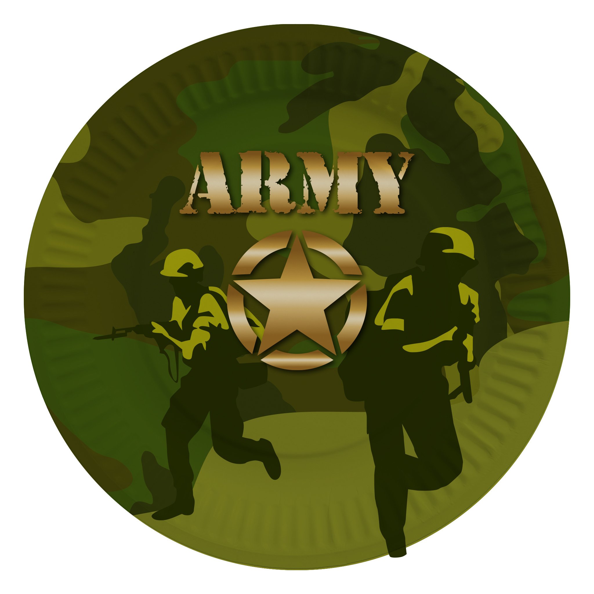 Bordjes Leger Army (8st)