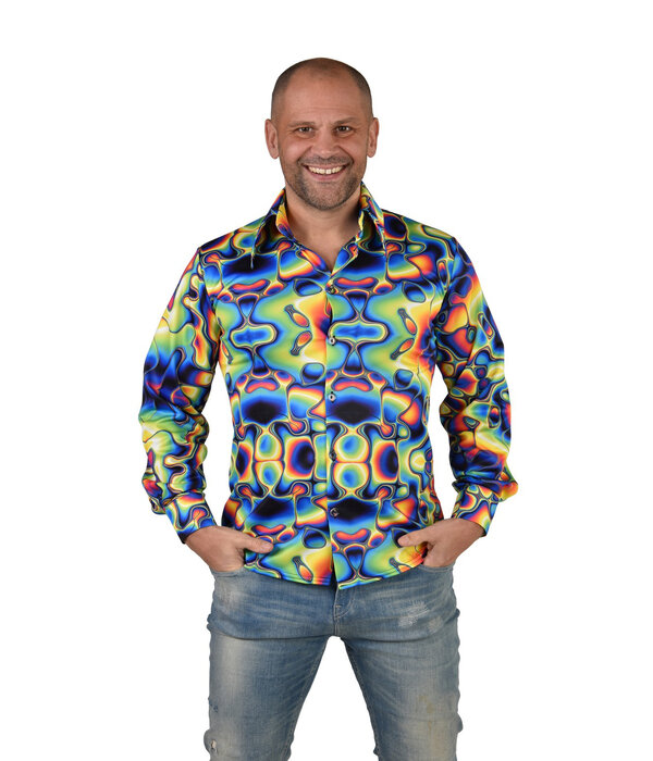 Party Blouse Groovy Colours Heren
