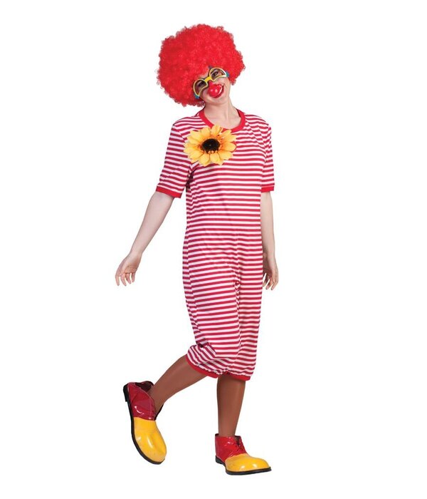 Dorus Badpak Unisex Rood/Wit