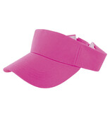 Zonneklep Fluor Roze Verstelbaar