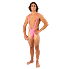 Mankini pink