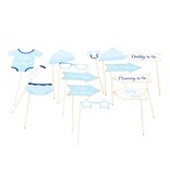 Photo Booth Accessoires Baby Jongen Frans/Engels (12st)